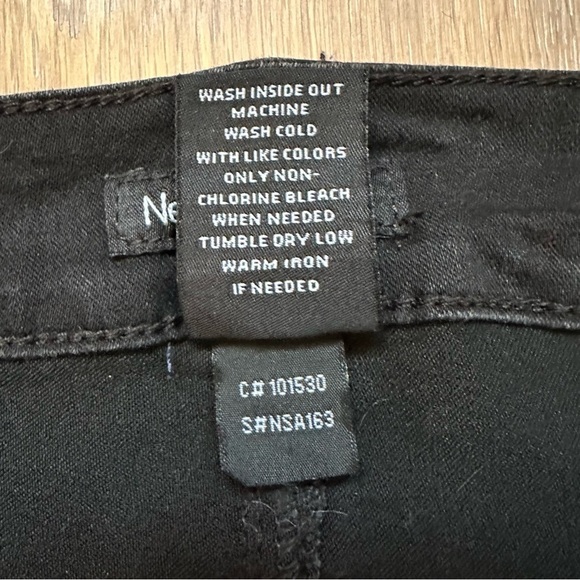 Needle & Cloth Black High Rise Skinny Jeans Jeggings Lightweight Stretch -Size 8 - Picture 5 of 11